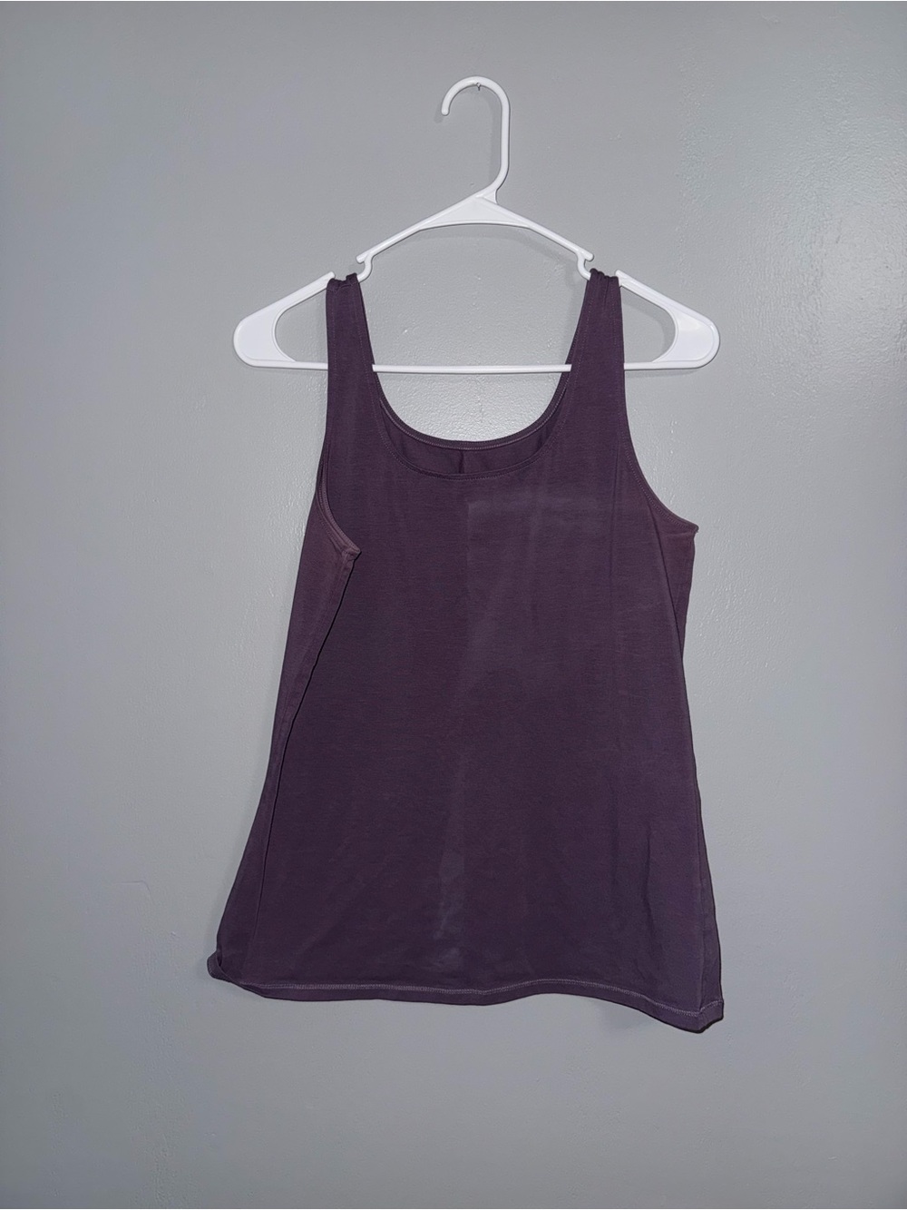 J. Jill Plum Scoop Neck Tank Top